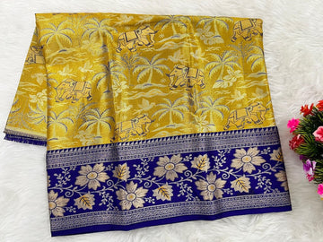 (0–1 Year) Lehenga – Unstitched (Blouse + Material)