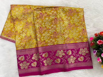 (0–1 Year) Lehenga – Unstitched (Blouse + Material)