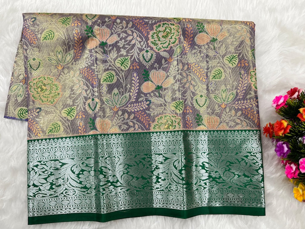 (0–1 Year) Lehenga – Unstitched (Blouse + Material)