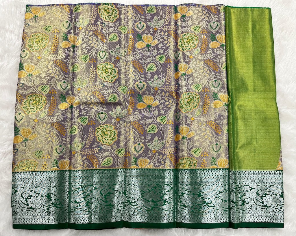 (0–1 Year) Lehenga – Unstitched (Blouse + Material)