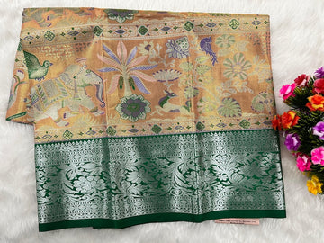 (0–1 Year) Lehenga – Unstitched (Blouse + Material)