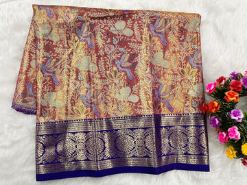 (0–1 Year) Lehenga – Unstitched (Blouse + Material)