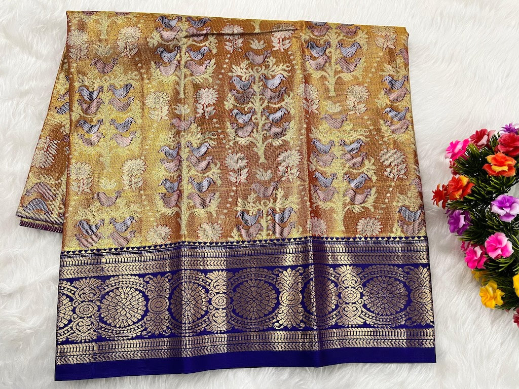 (0–1 Year) Lehenga – Unstitched (Blouse + Material)