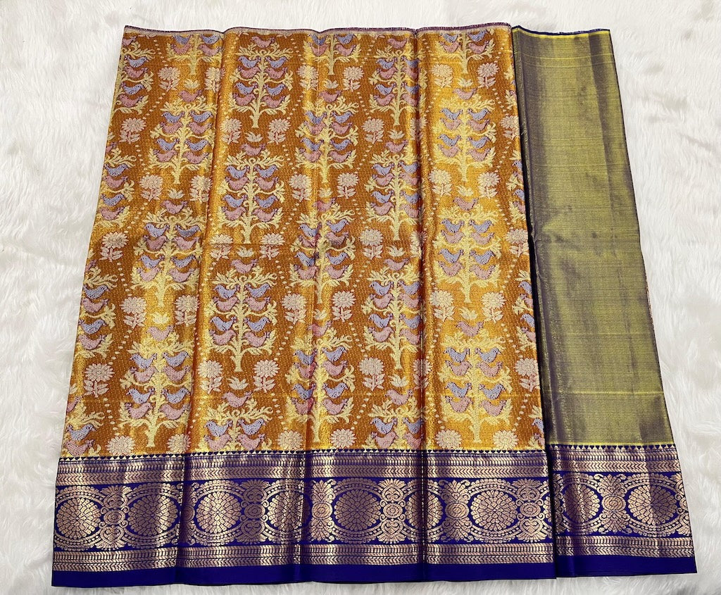 (0–1 Year) Lehenga – Unstitched (Blouse + Material)