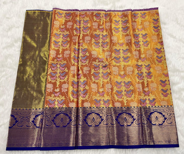 (0–1 Year) Lehenga – Unstitched (Blouse + Material)