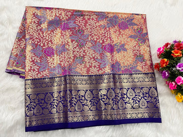 (0–1 Year) Lehenga – Unstitched (Blouse + Material)