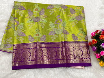 (0–1 Year) Lehenga – Unstitched (Blouse + Material)