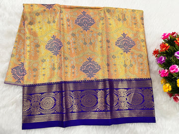 (0–1 Year) Lehenga – Unstitched (Blouse + Material)