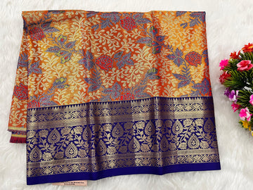 (0–1 Year) Lehenga – Unstitched (Blouse + Material)