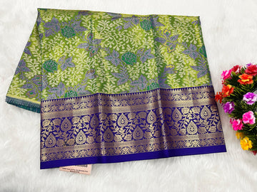 (0–1 Year) Lehenga – Unstitched (Blouse + Material)