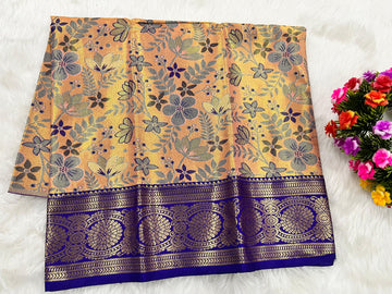 (0–1 Year) Lehenga – Unstitched (Blouse + Material)