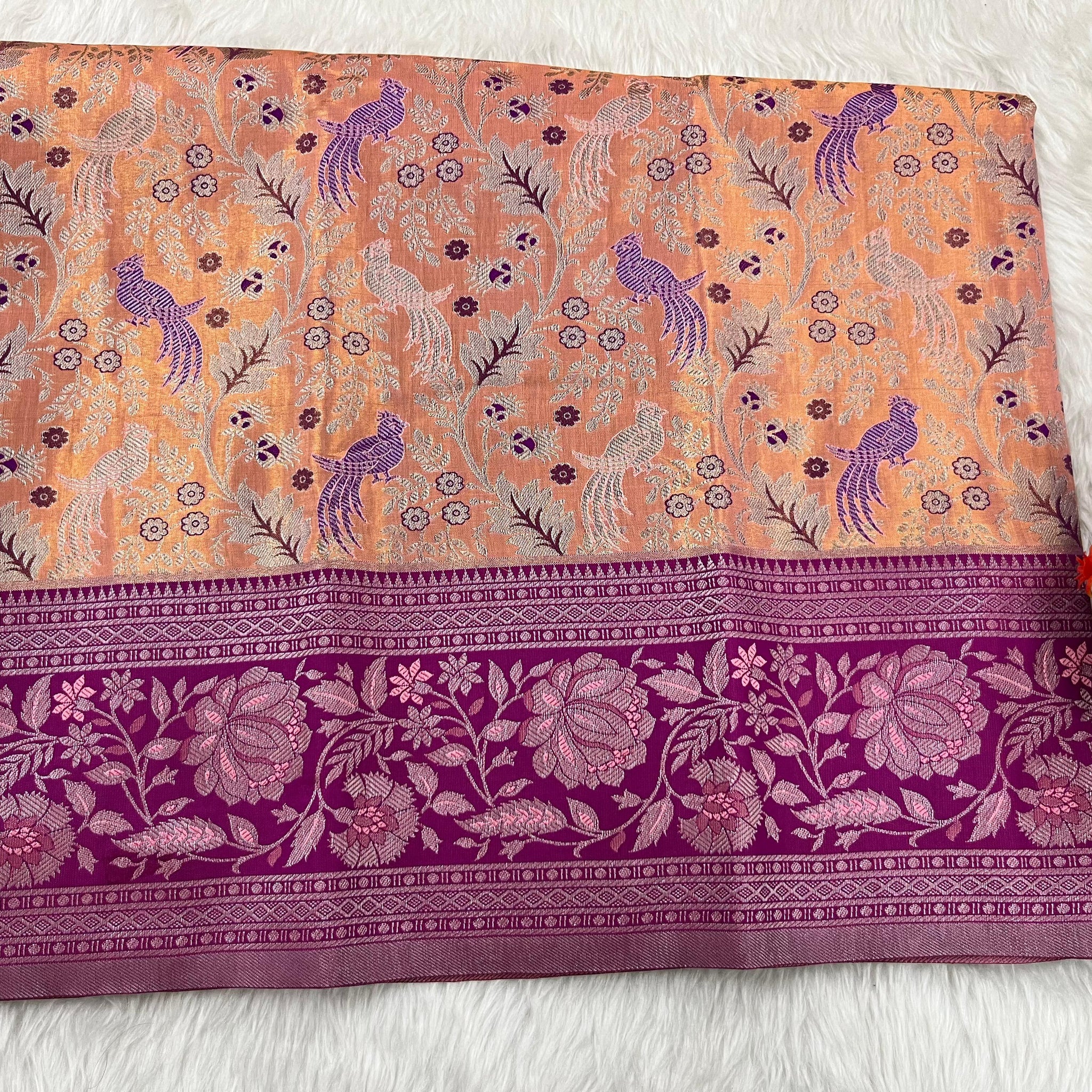 (2–5 Years) Lehenga -  Unstitched (Blouse + Material)