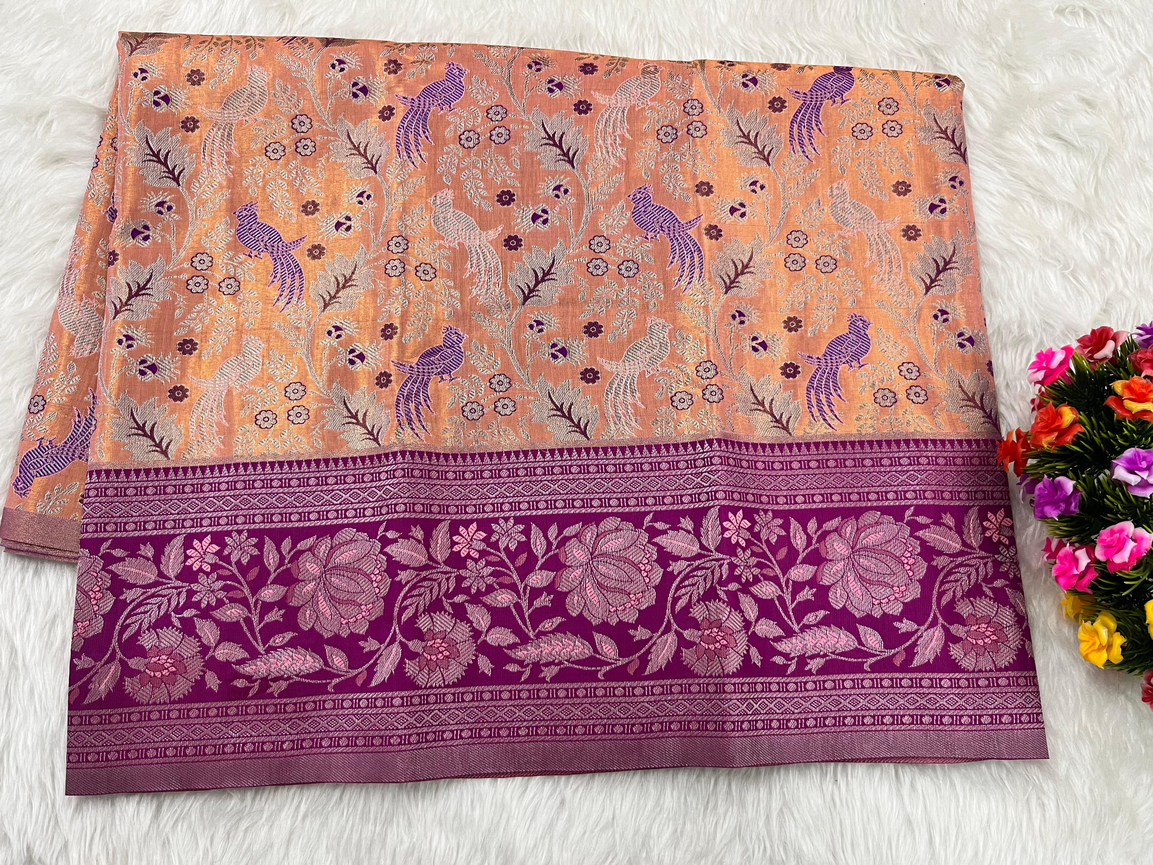 (2–5 Years) Lehenga -  Unstitched (Blouse + Material)