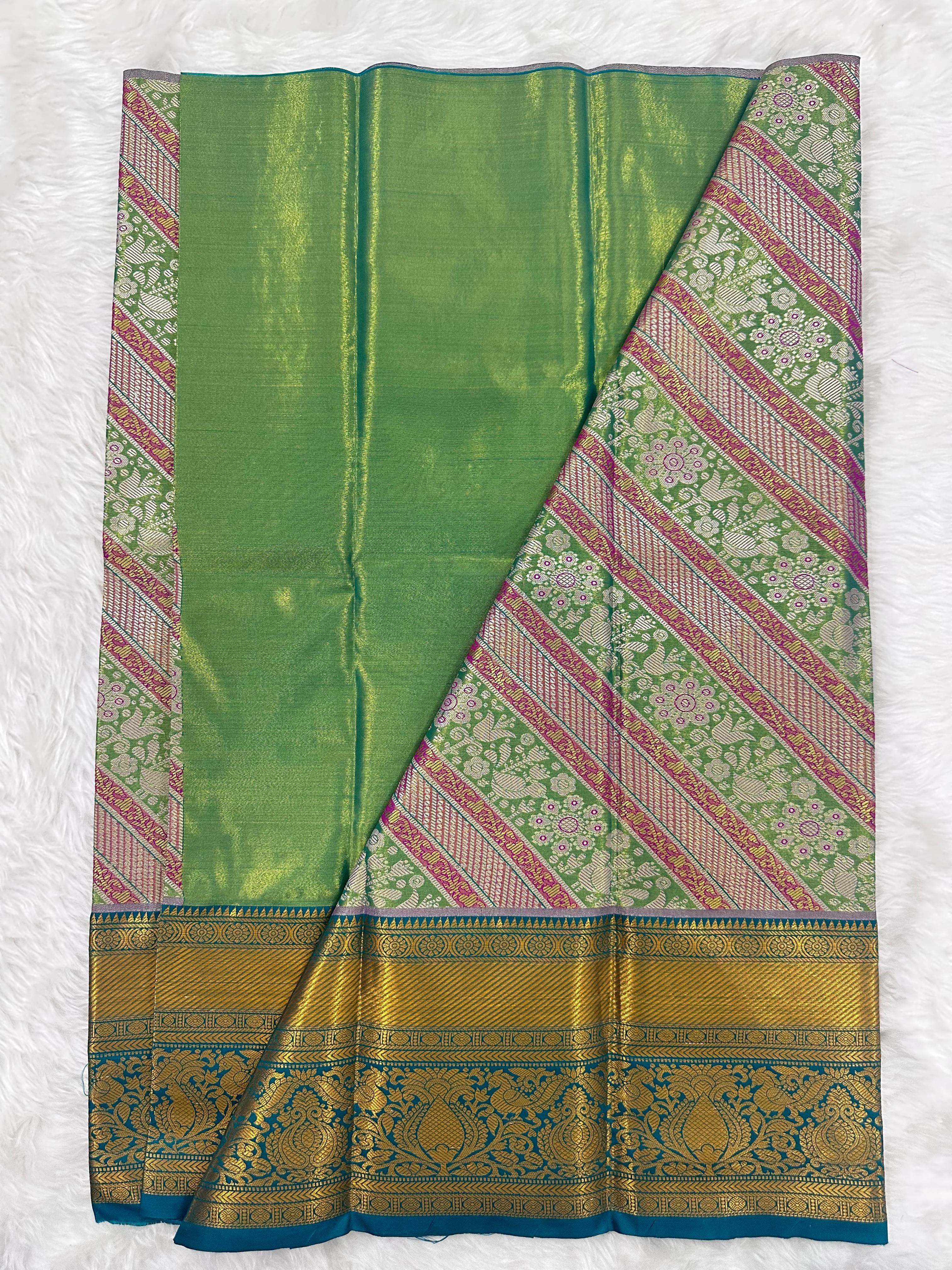 (2–5 Years) Lehenga -  Unstitched (Blouse + Material)