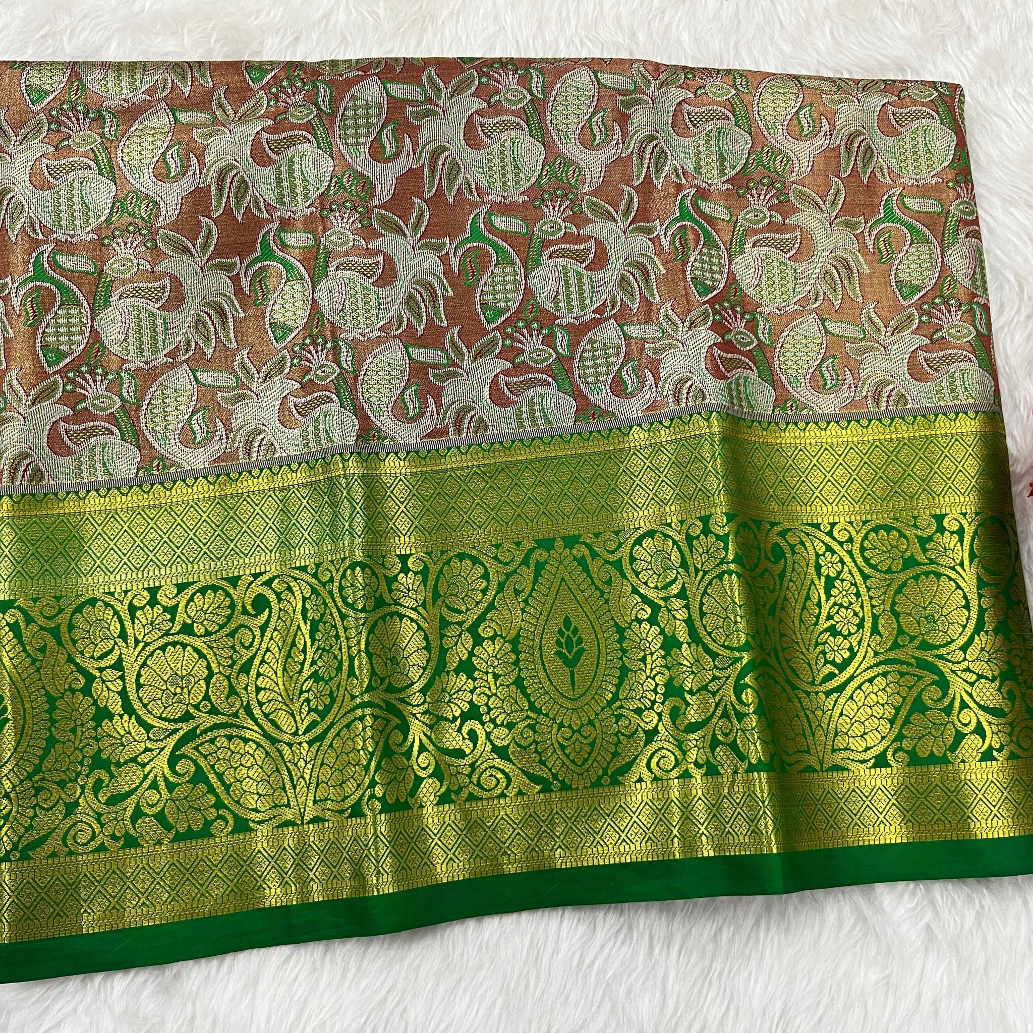 (2–5 Years) Lehenga -  Unstitched (Blouse + Material)