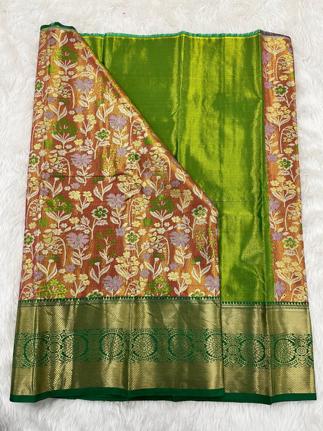 (2–5 Years) Lehenga -  Unstitched (Blouse + Material)