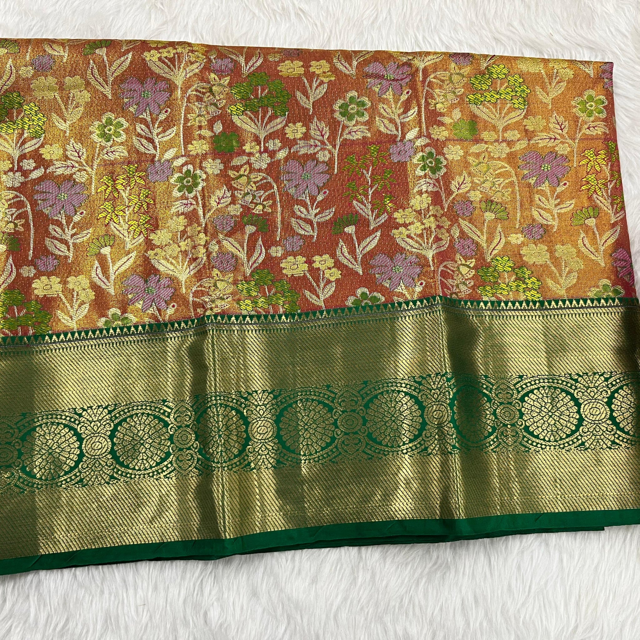 (2–5 Years) Lehenga -  Unstitched (Blouse + Material)