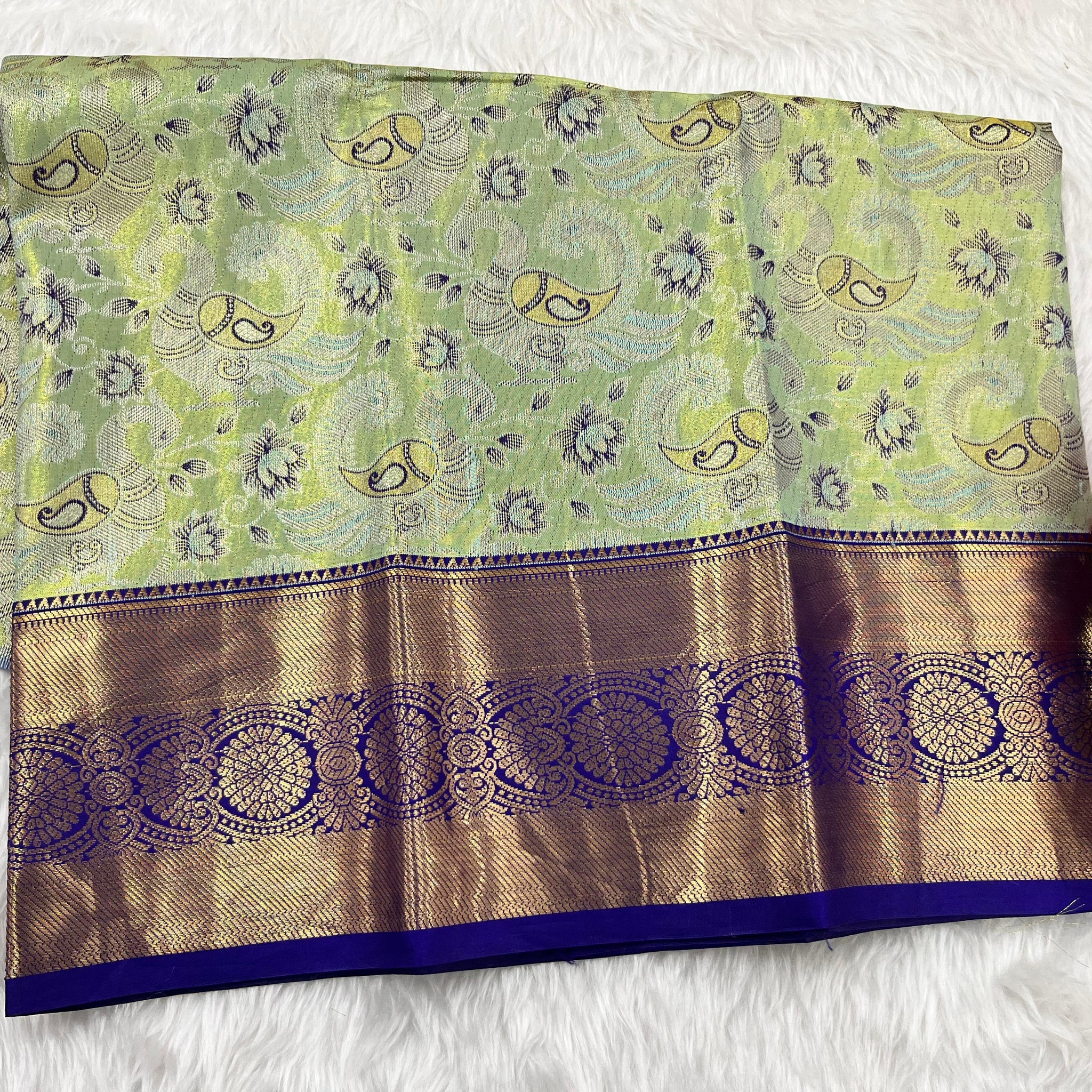 (2–5 Years) Lehenga -  Unstitched (Blouse + Material)