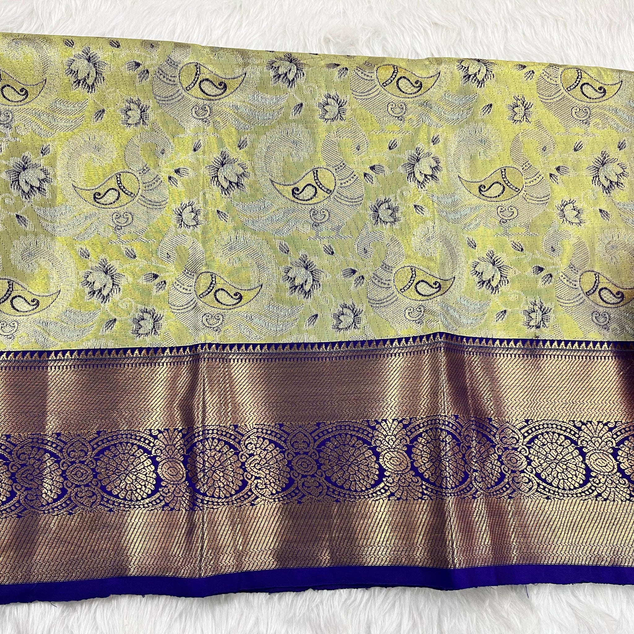 (2–5 Years) Lehenga -  Unstitched (Blouse + Material)