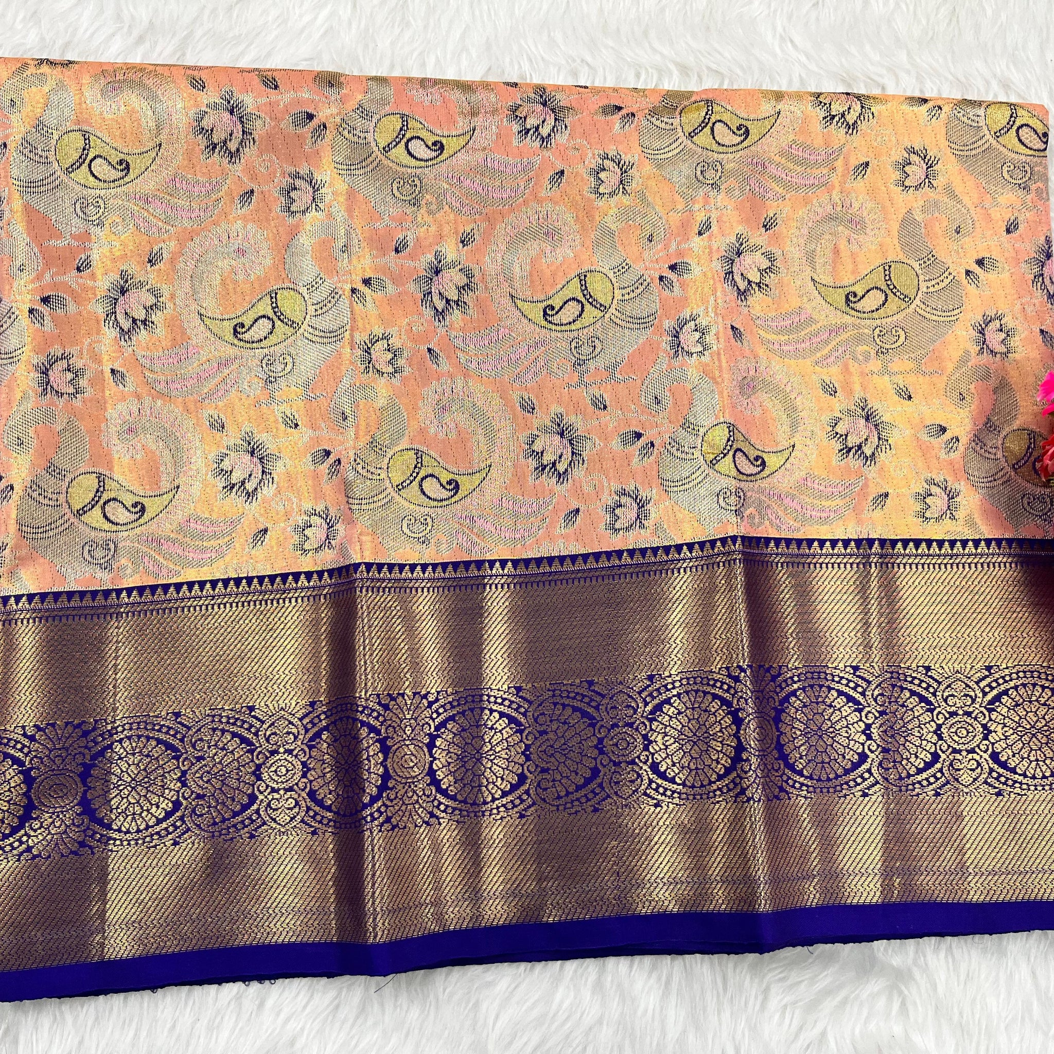 (2–5 Years) Lehenga -  Unstitched (Blouse + Material)