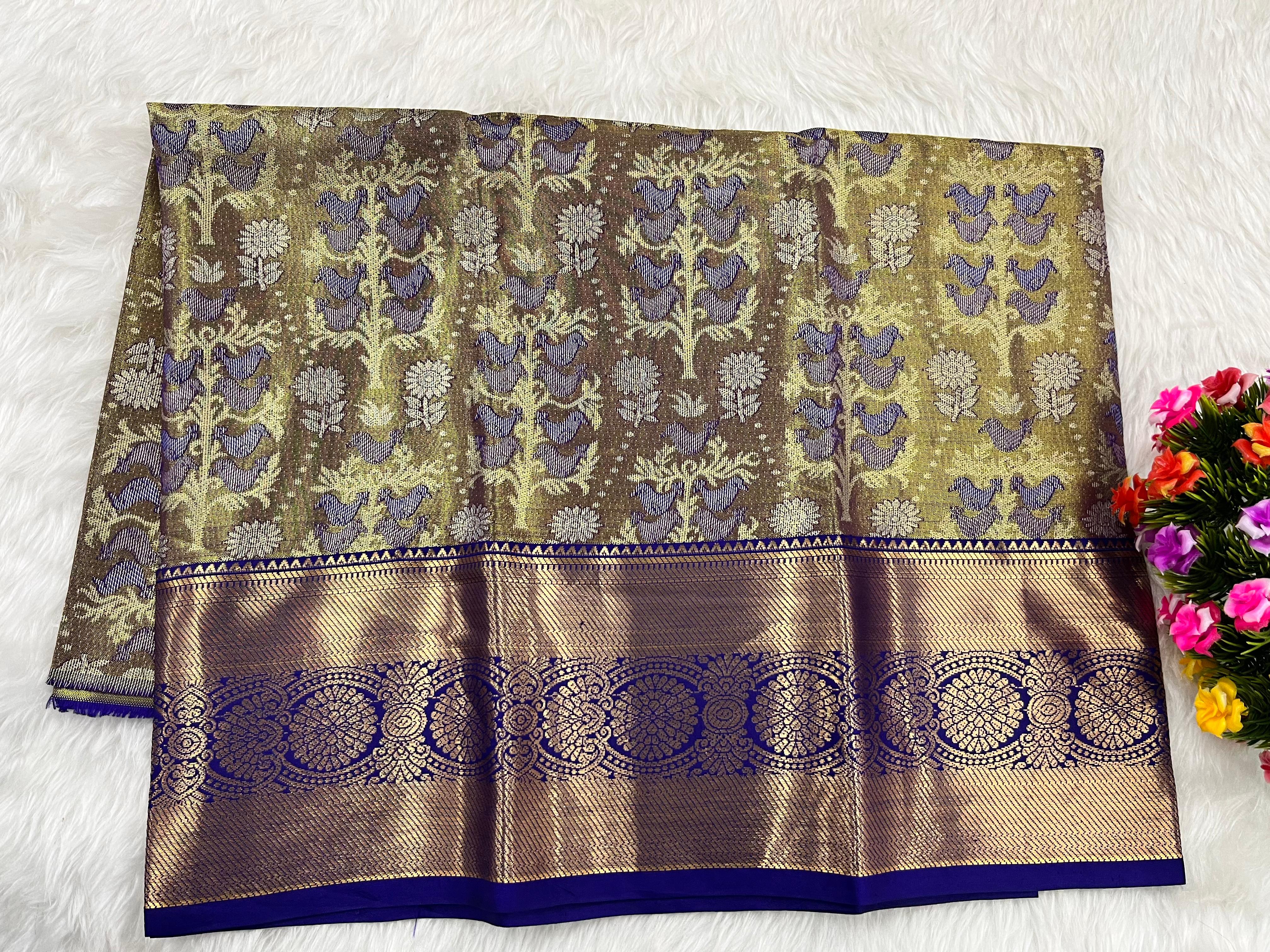 (2–5 Years) Lehenga -  Unstitched (Blouse + Material)