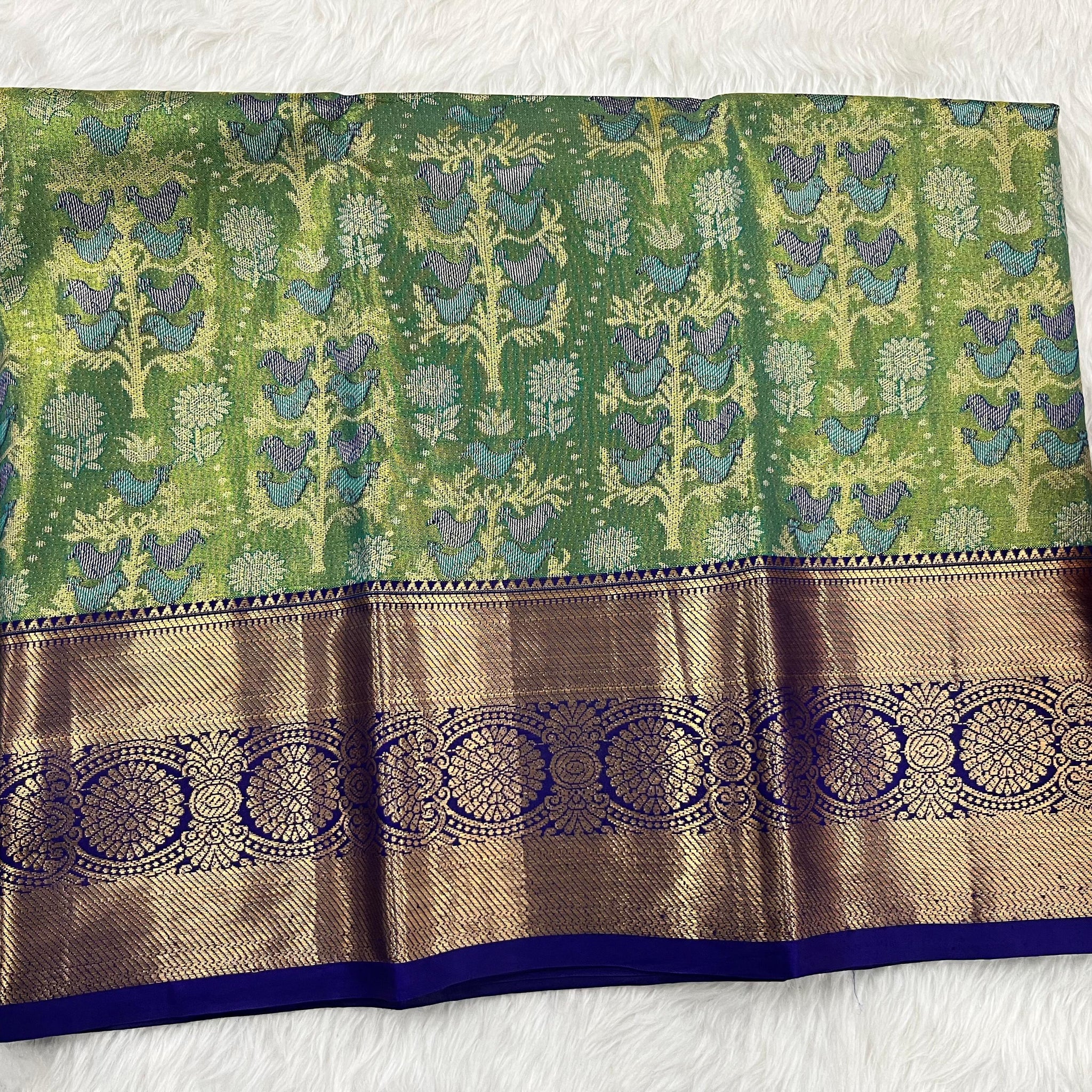 (2–5 Years) Lehenga -  Unstitched (Blouse + Material)