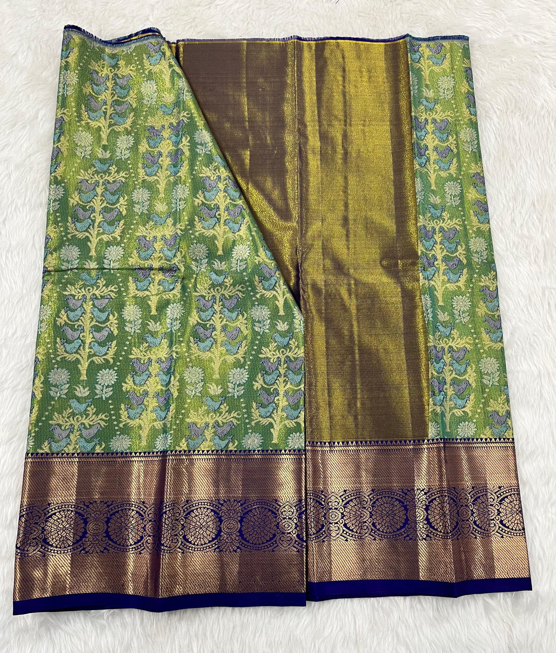 (2–5 Years) Lehenga -  Unstitched (Blouse + Material)