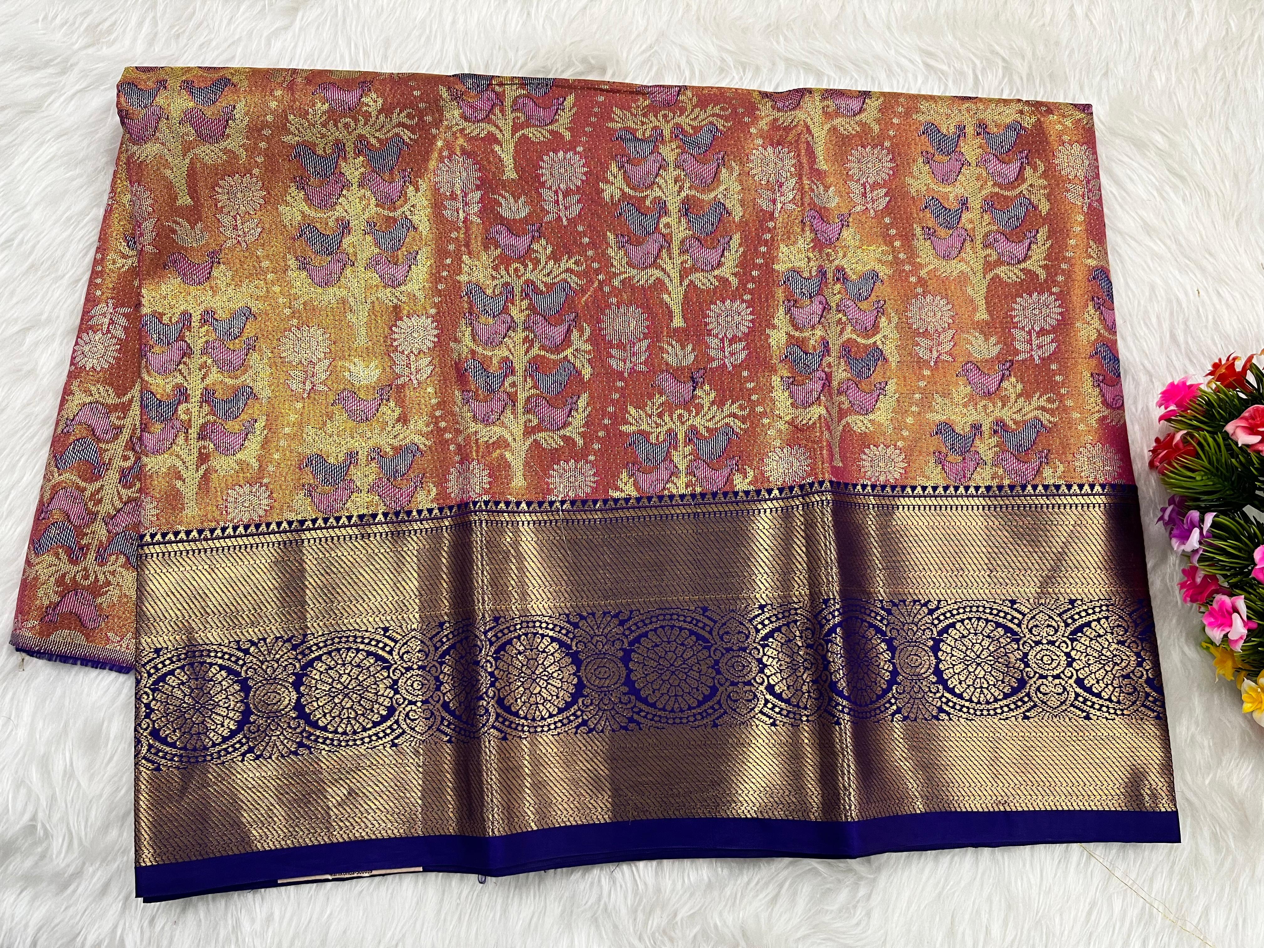 (2–5 Years) Lehenga -  Unstitched (Blouse + Material)