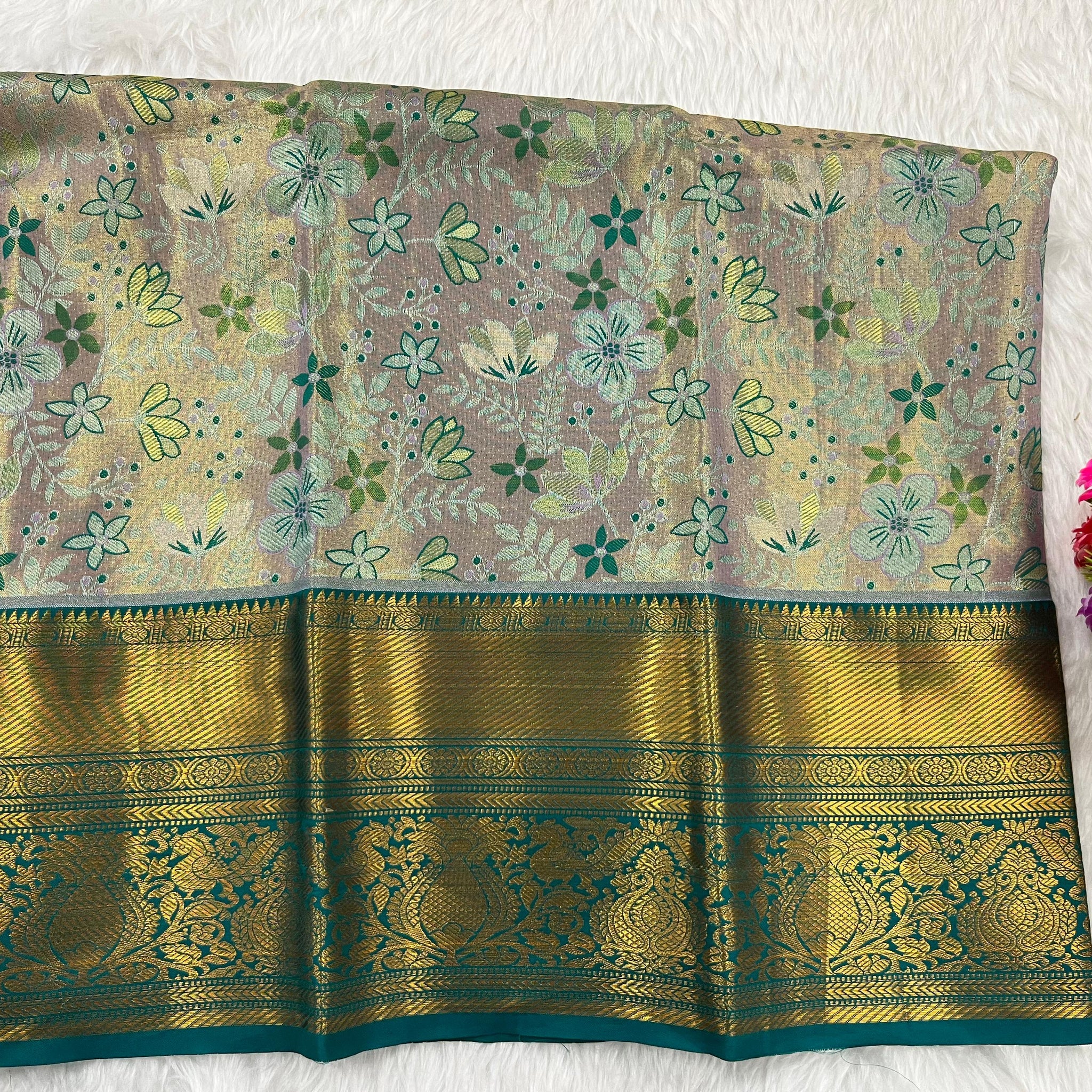 (2–5 Years) Lehenga -  Unstitched (Blouse + Material)