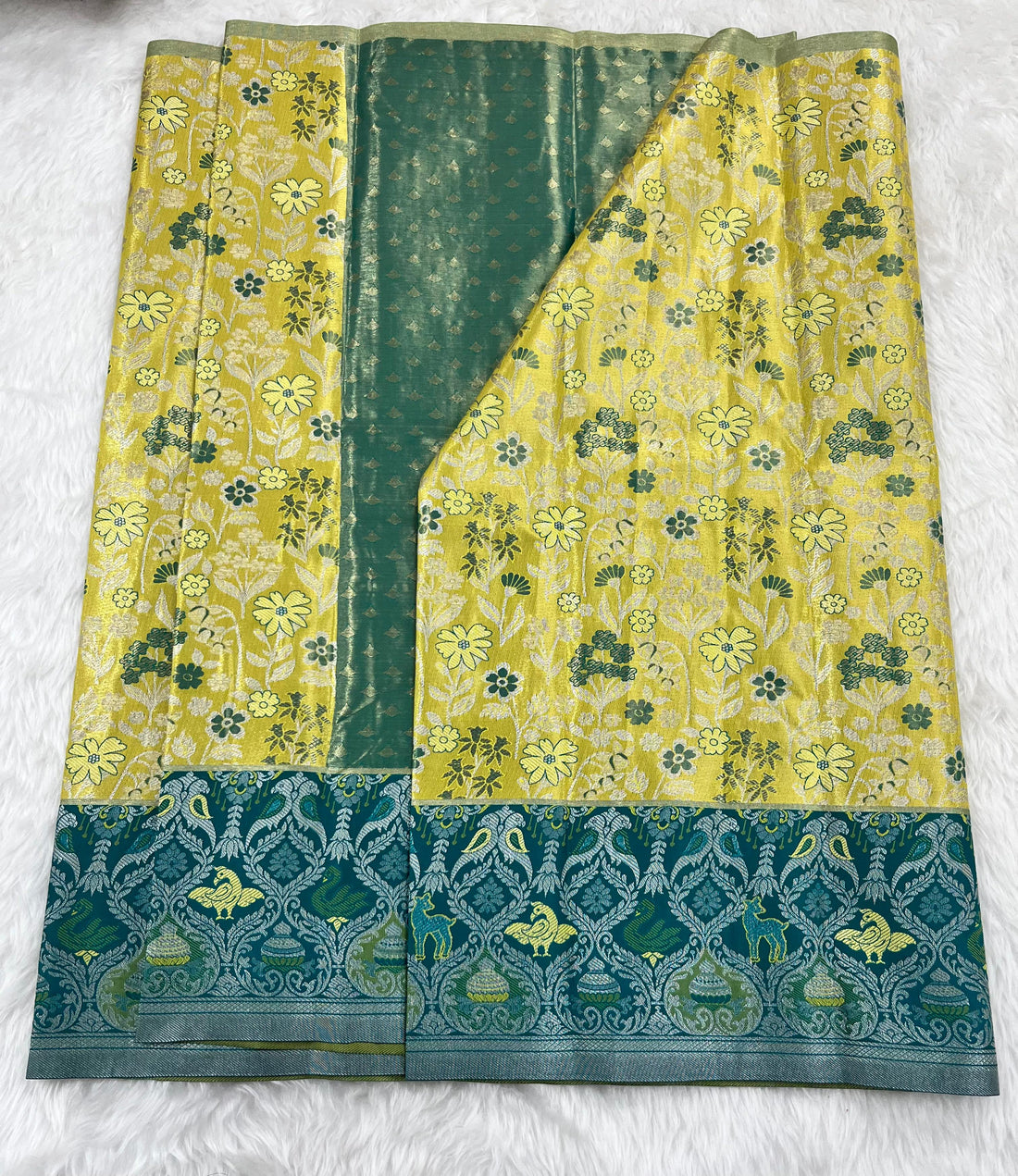 (2–5 Years) Lehenga -  Unstitched (Blouse + Material)