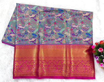 (2–5 Years) Lehenga -  Unstitched (Blouse + Material)