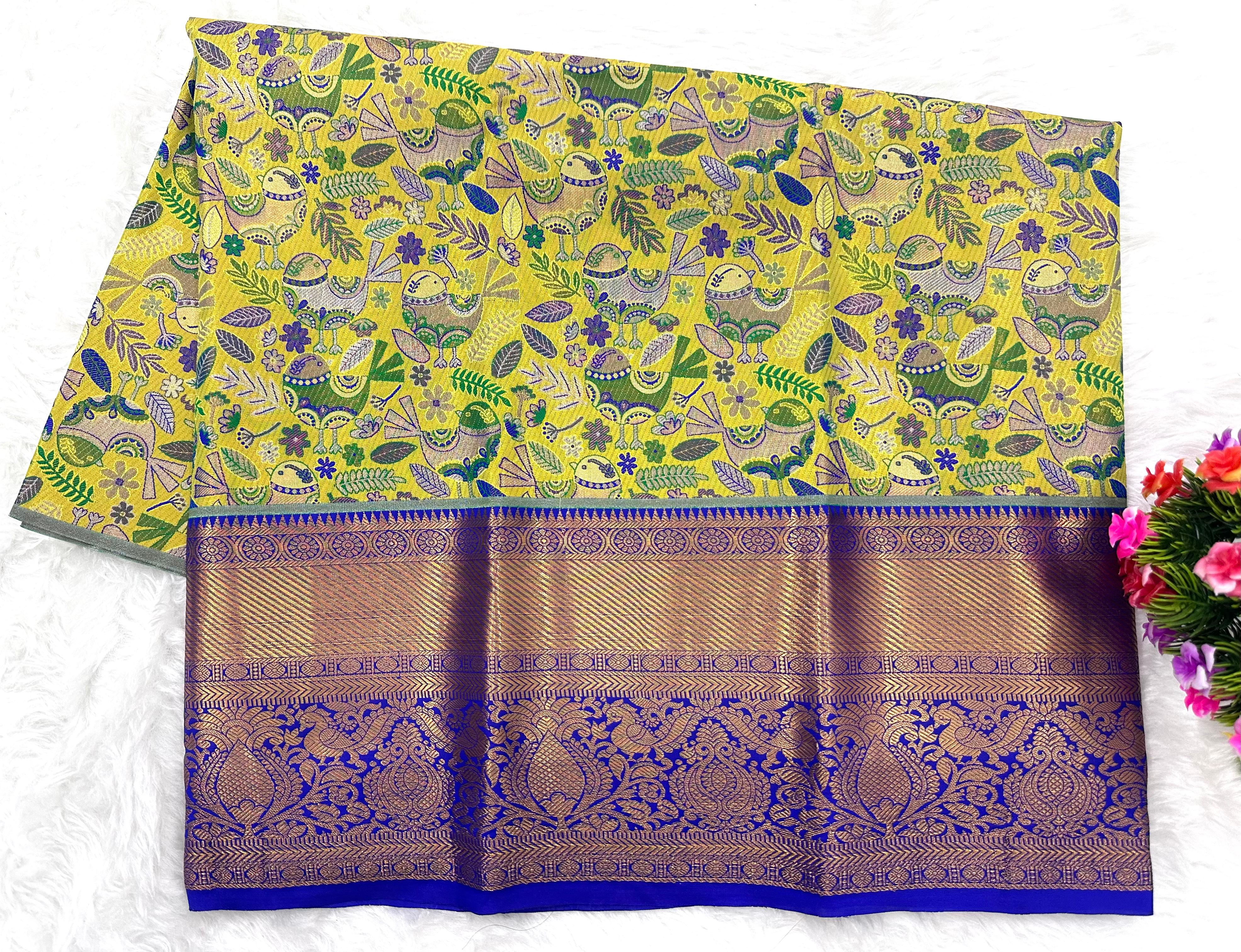(2–5 Years) Lehenga -  Unstitched (Blouse + Material)