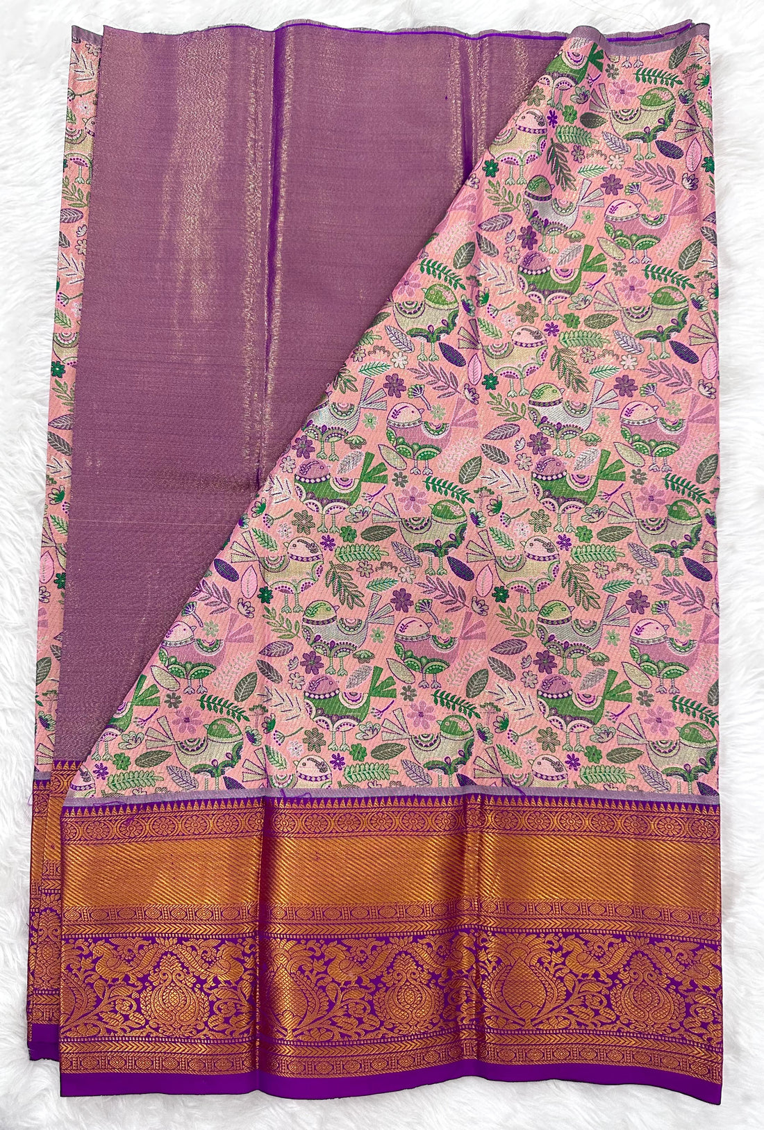 (2–5 Years) Lehenga -  Unstitched (Blouse + Material)