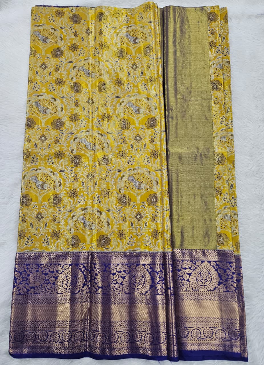 (5–10 Year) Lehenga – Unstitched (Blouse + Material)