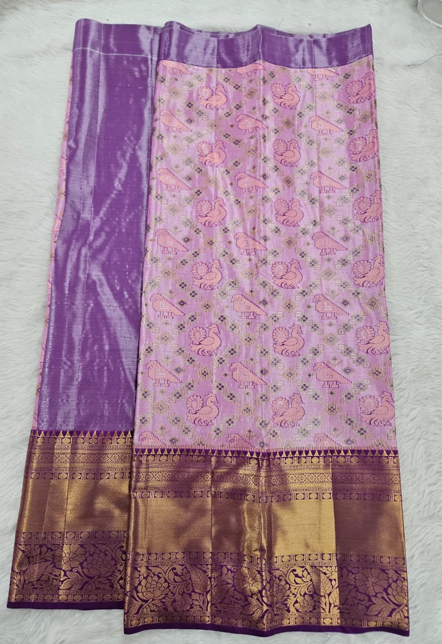 (5–10 Year) Lehenga – Unstitched (Blouse + Material)