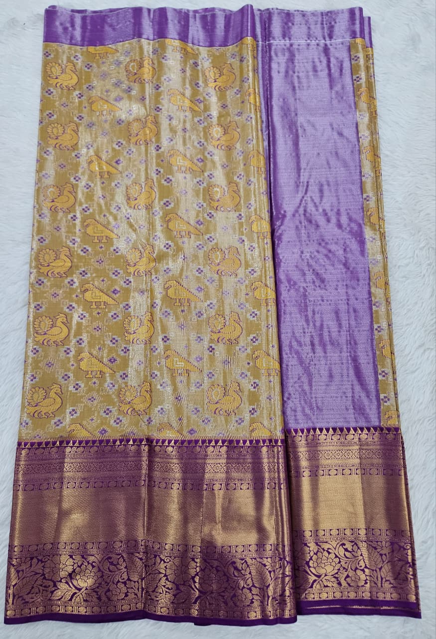 (5–10 Year) Lehenga – Unstitched (Blouse + Material)