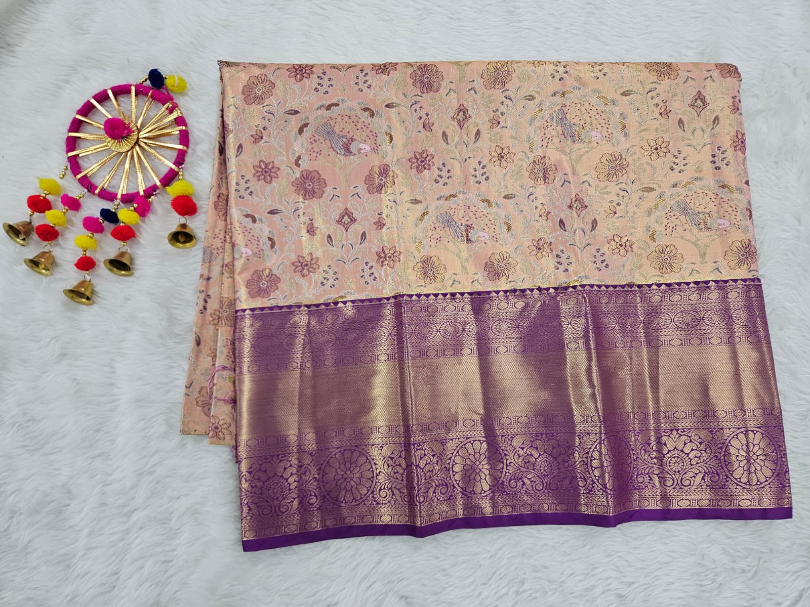 (5–10 Year) Lehenga – Unstitched (Blouse + Material)