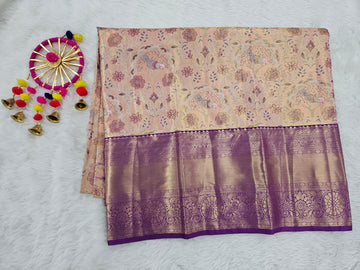 (5–10 Year) Lehenga – Unstitched (Blouse + Material)