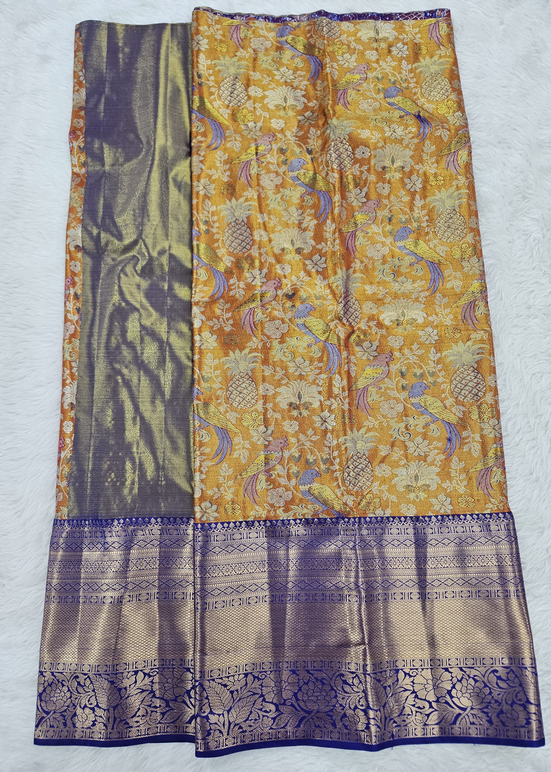 (5–10 Year) Lehenga – Unstitched (Blouse + Material)