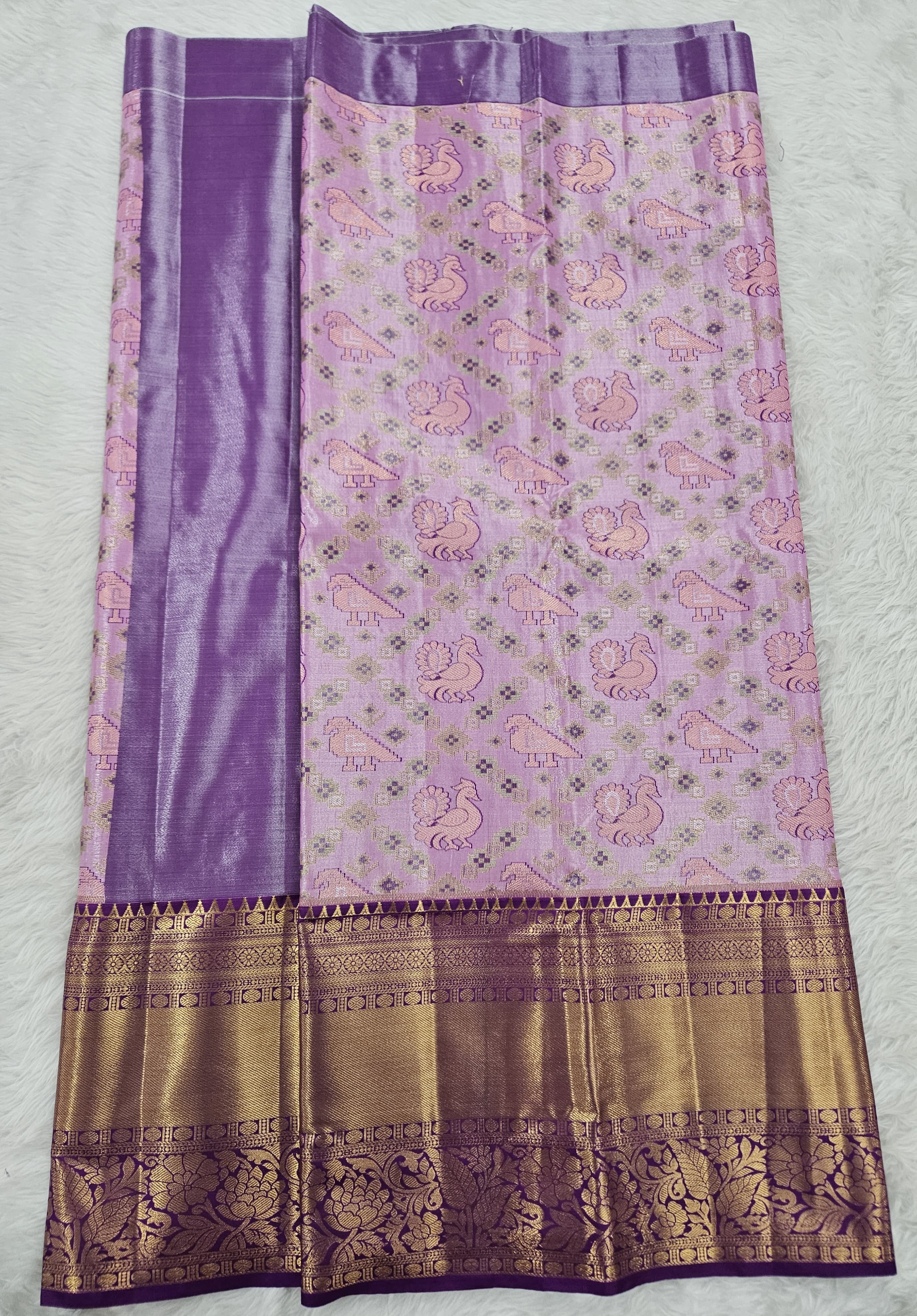 (5–10 Year) Lehenga – Unstitched (Blouse + Material)