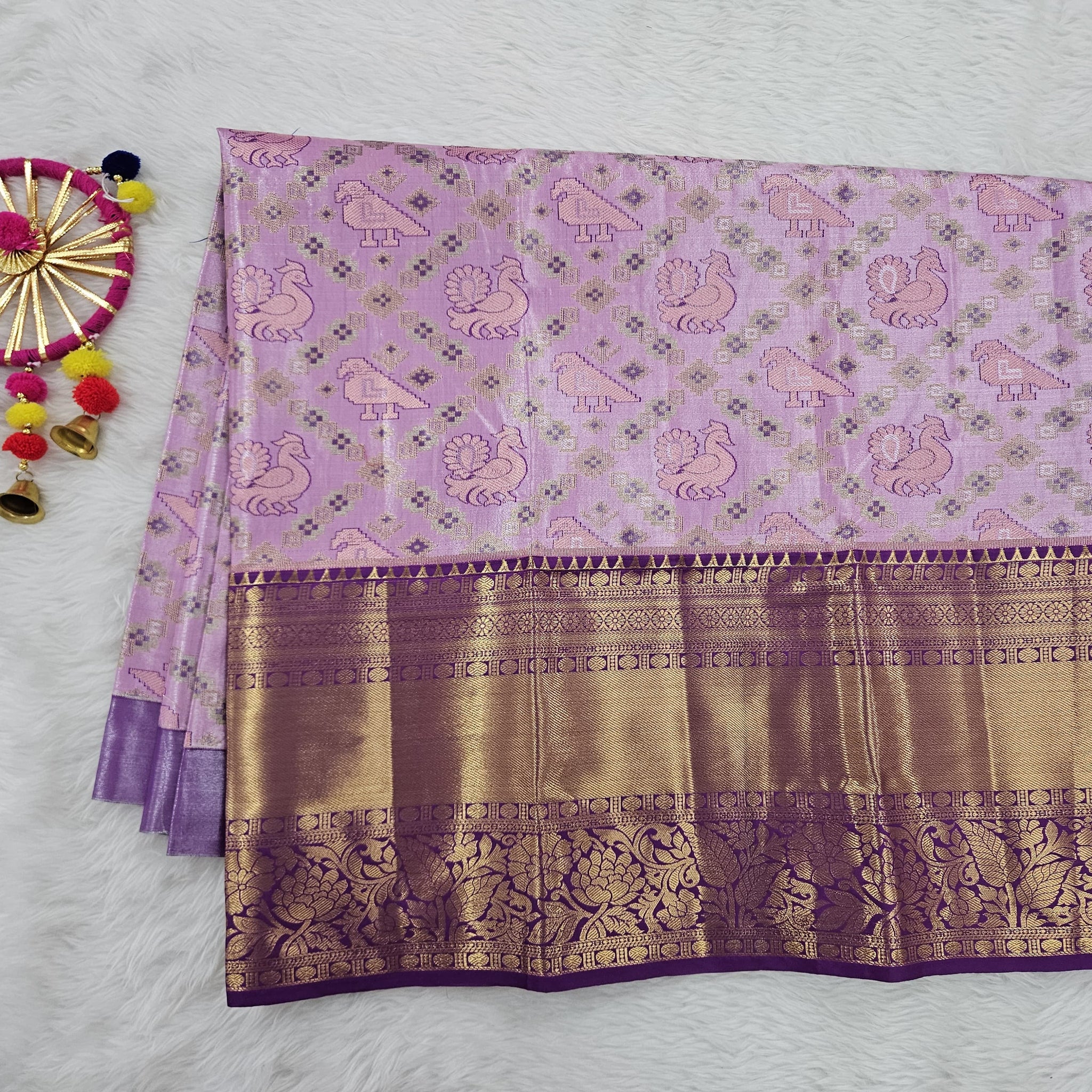 (5–10 Year) Lehenga – Unstitched (Blouse + Material)