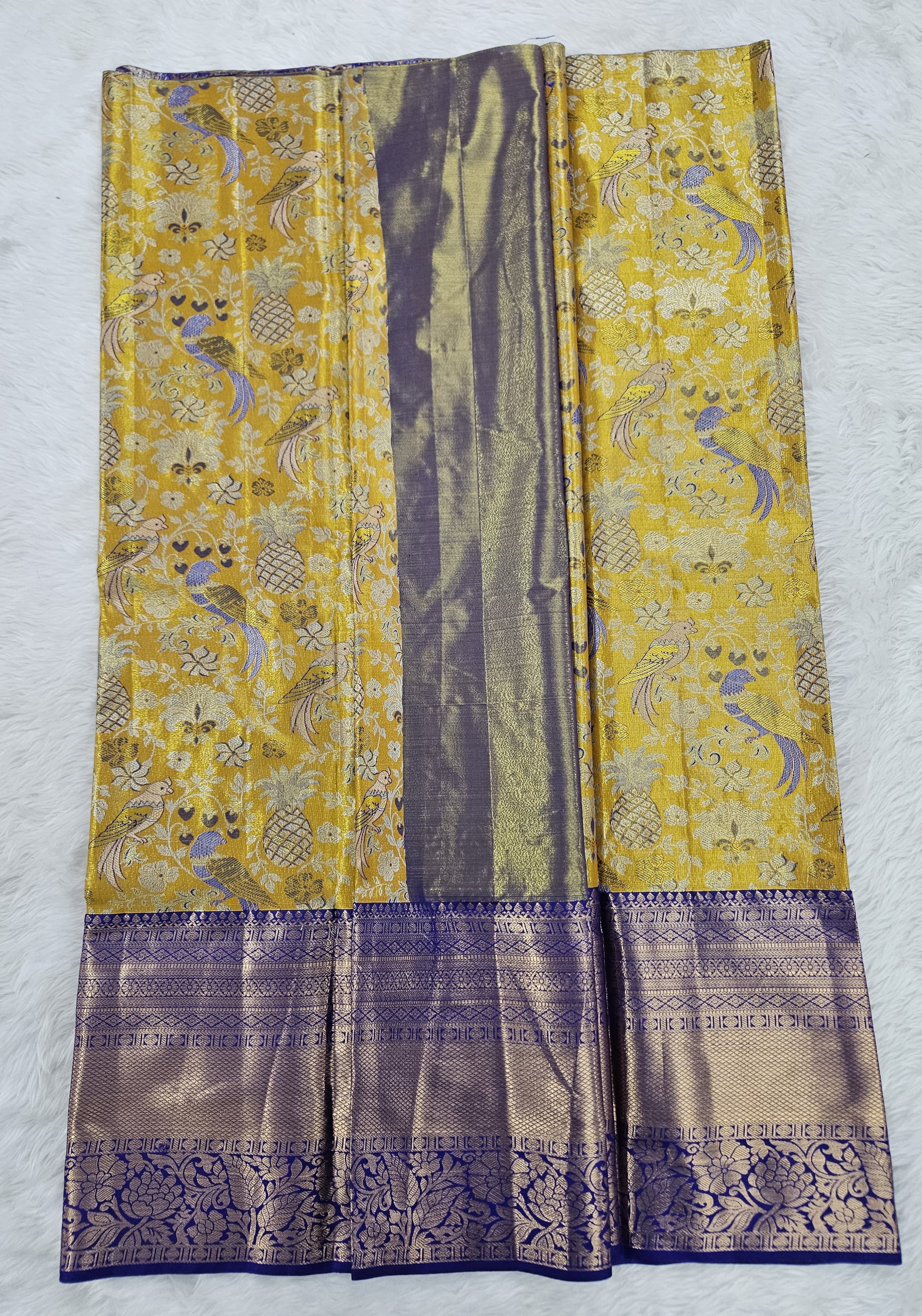 (5–10 Year) Lehenga – Unstitched (Blouse + Material)