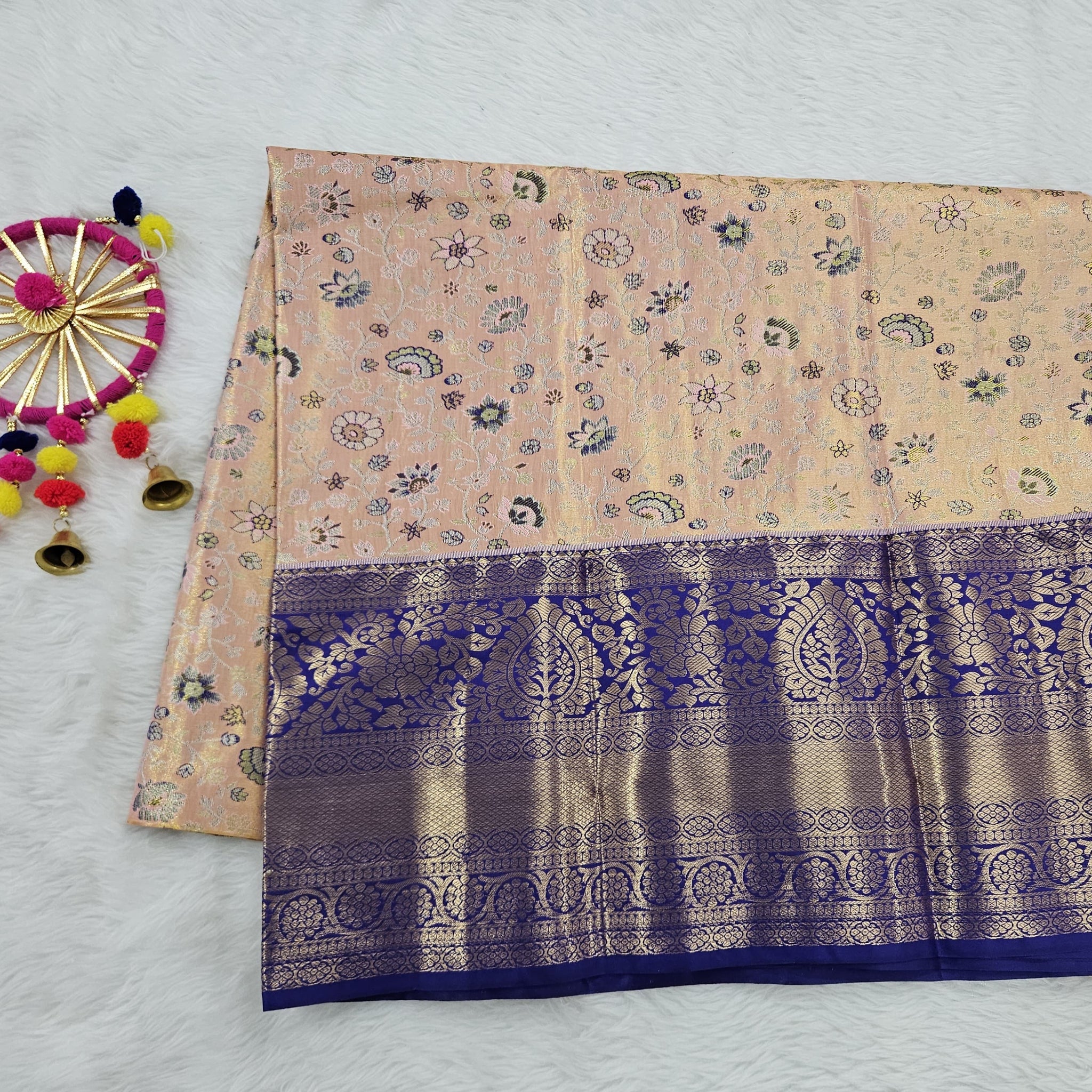 (5–10 Year) Lehenga – Unstitched (Blouse + Material)