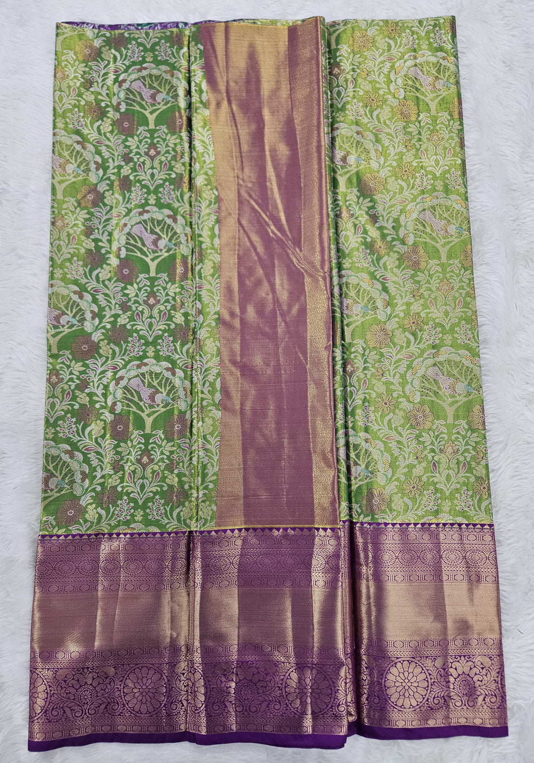 (5–10 Year) Lehenga – Unstitched (Blouse + Material)