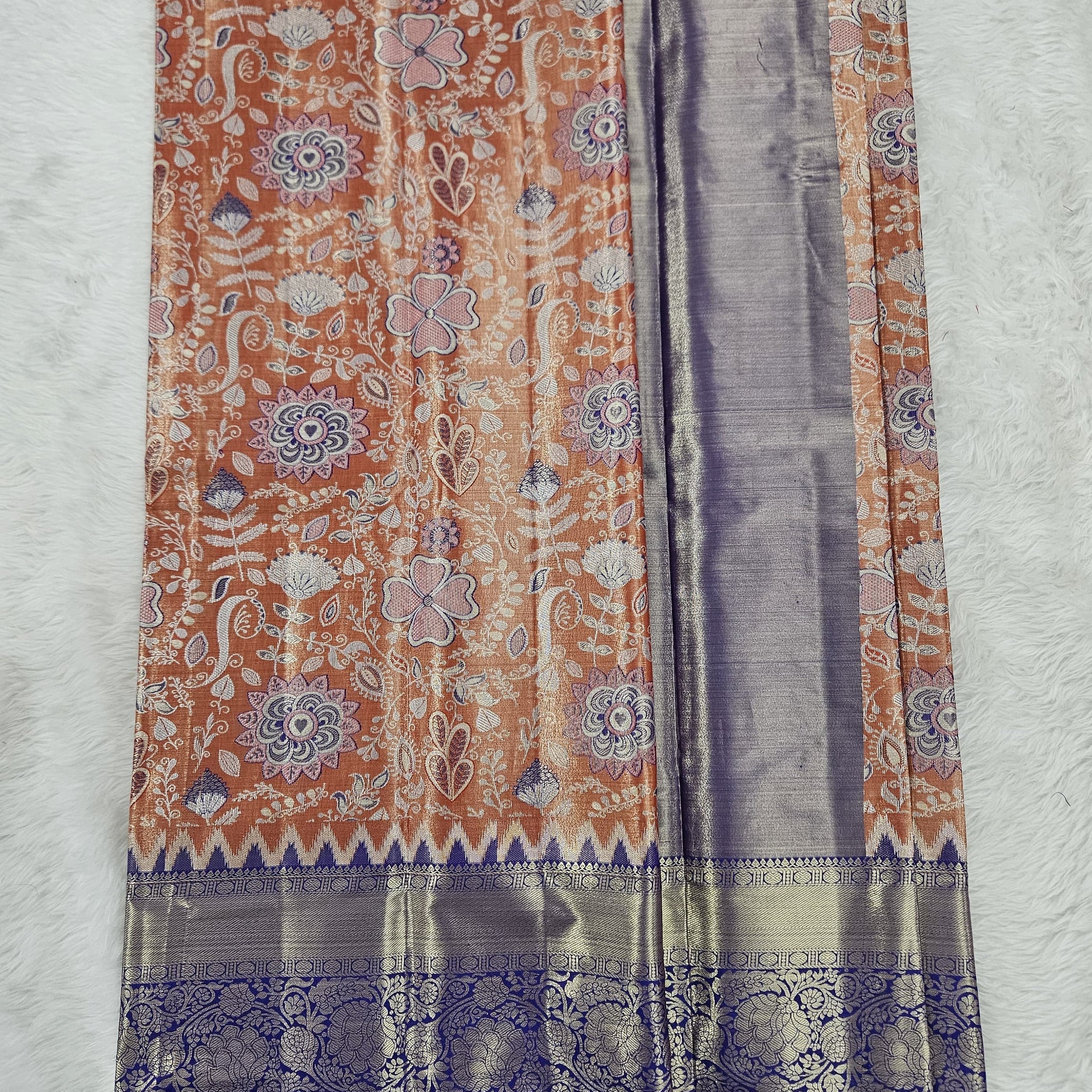 (5–10 Year) Lehenga – Unstitched (Blouse + Material)