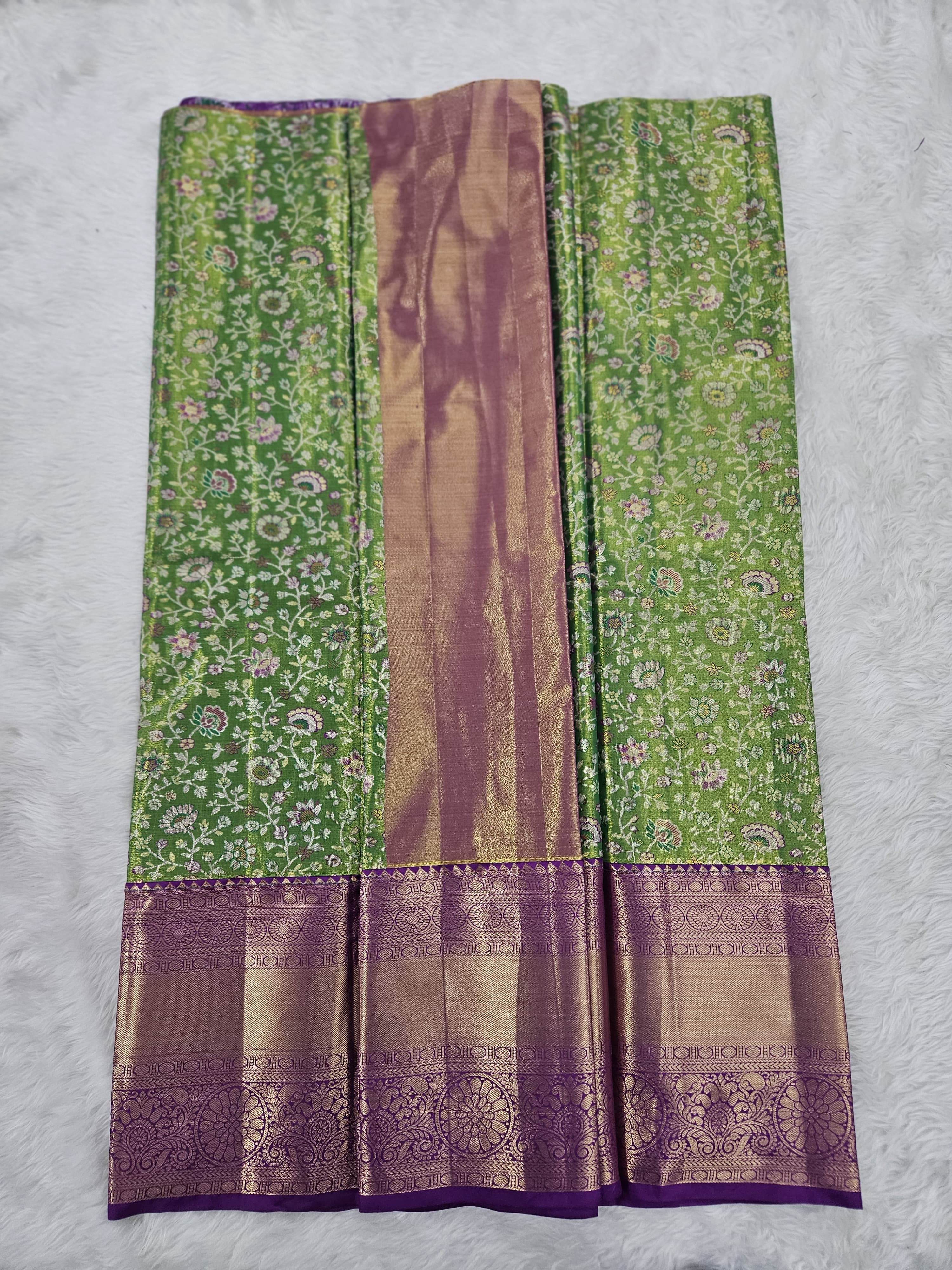 (5–10 Year) Lehenga – Unstitched (Blouse + Material)