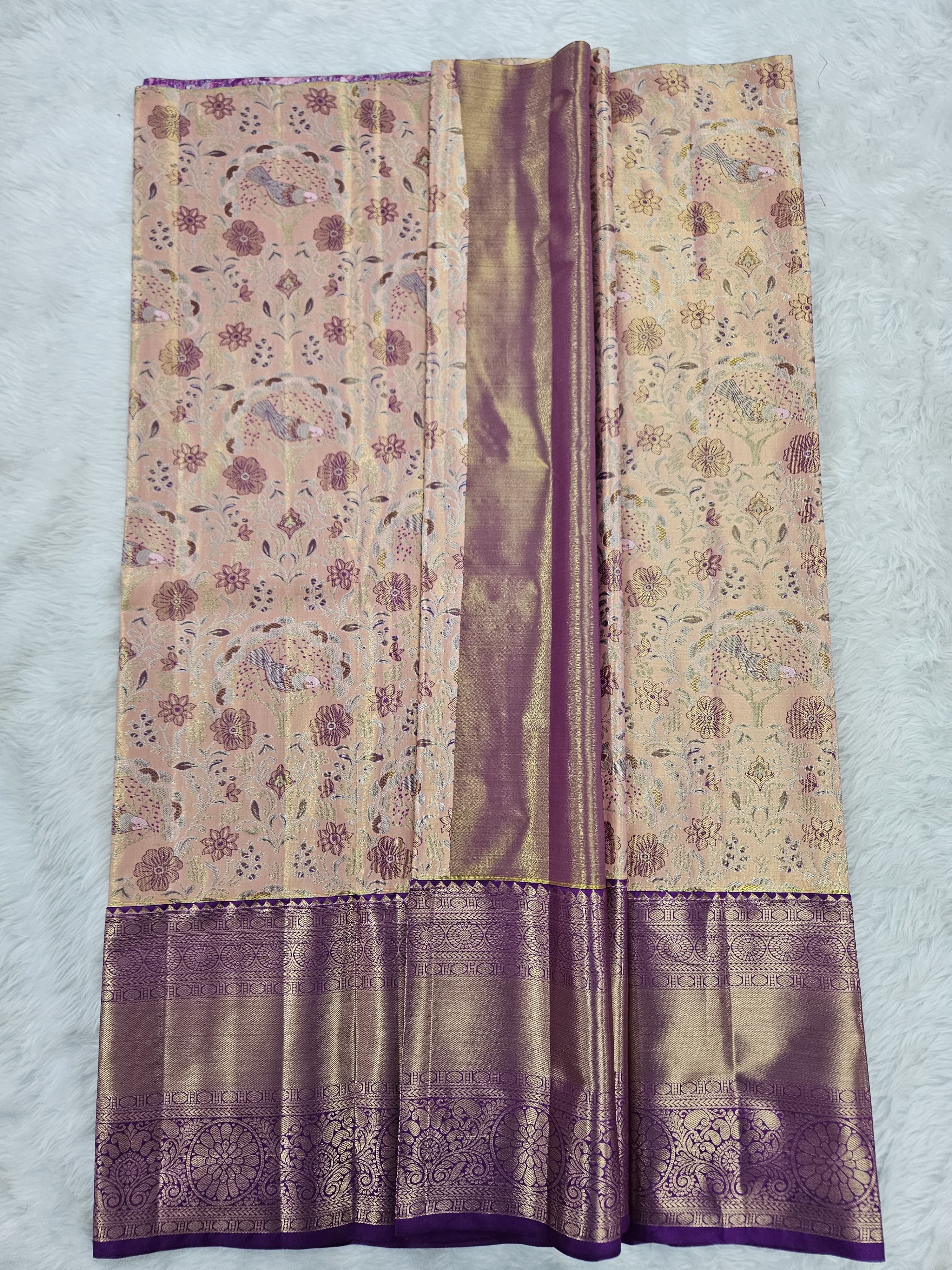 (5–10 Year) Lehenga – Unstitched (Blouse + Material)