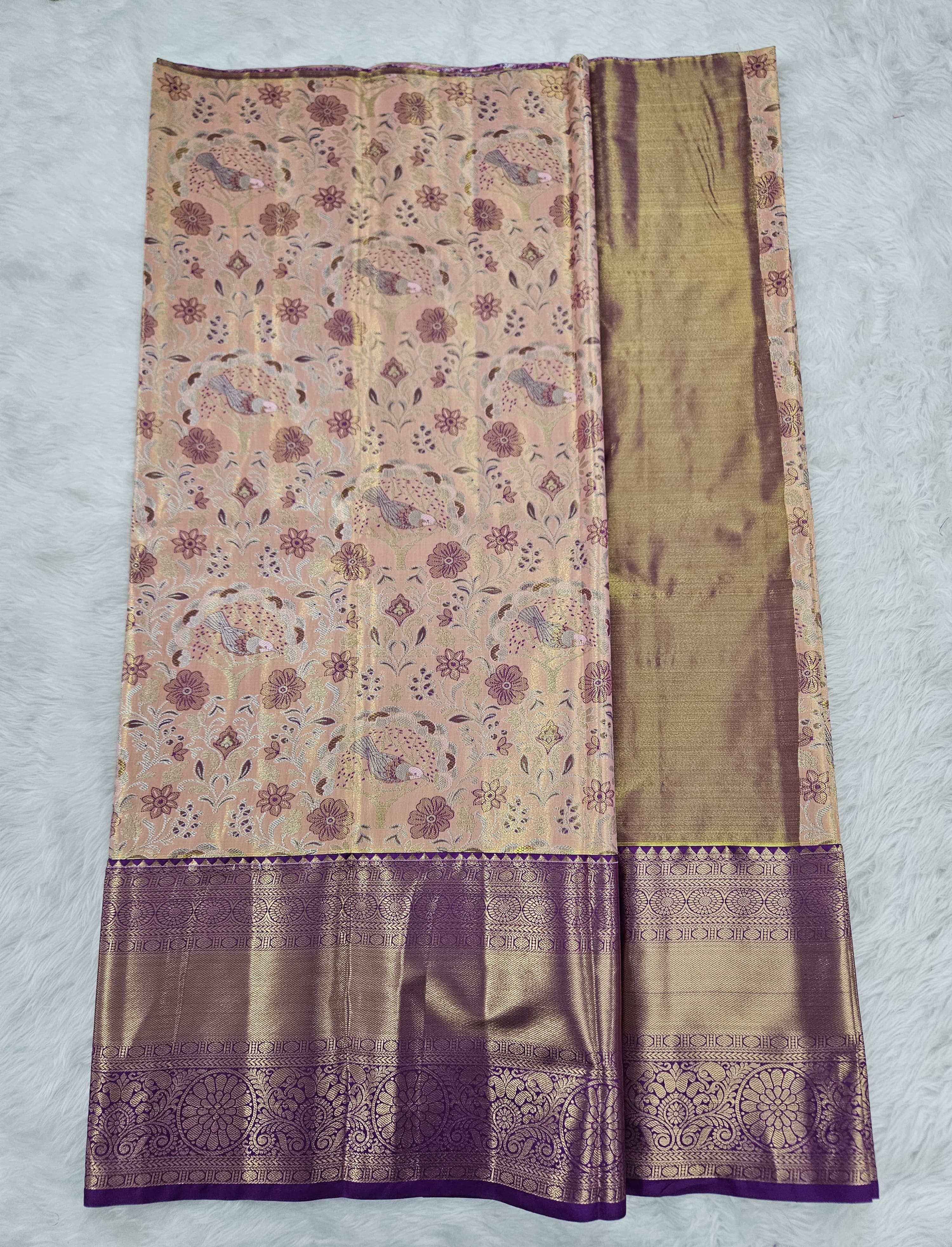 (5–10 Year) Lehenga – Unstitched (Blouse + Material)