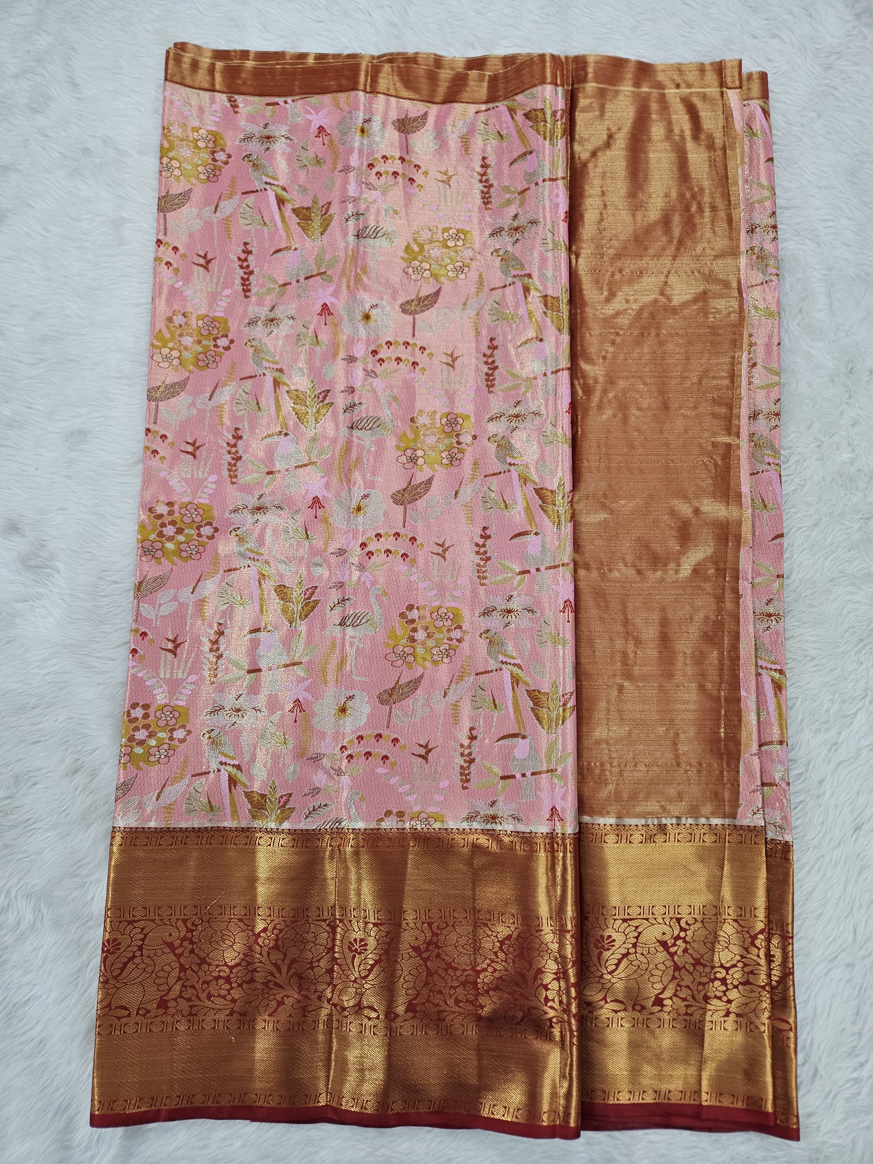 (5–10 Year) Lehenga – Unstitched (Blouse + Material)