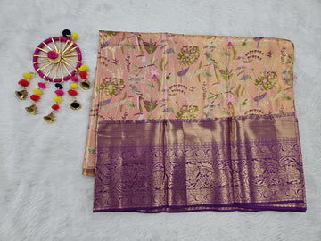 (5–10 Year) Lehenga – Unstitched (Blouse + Material)